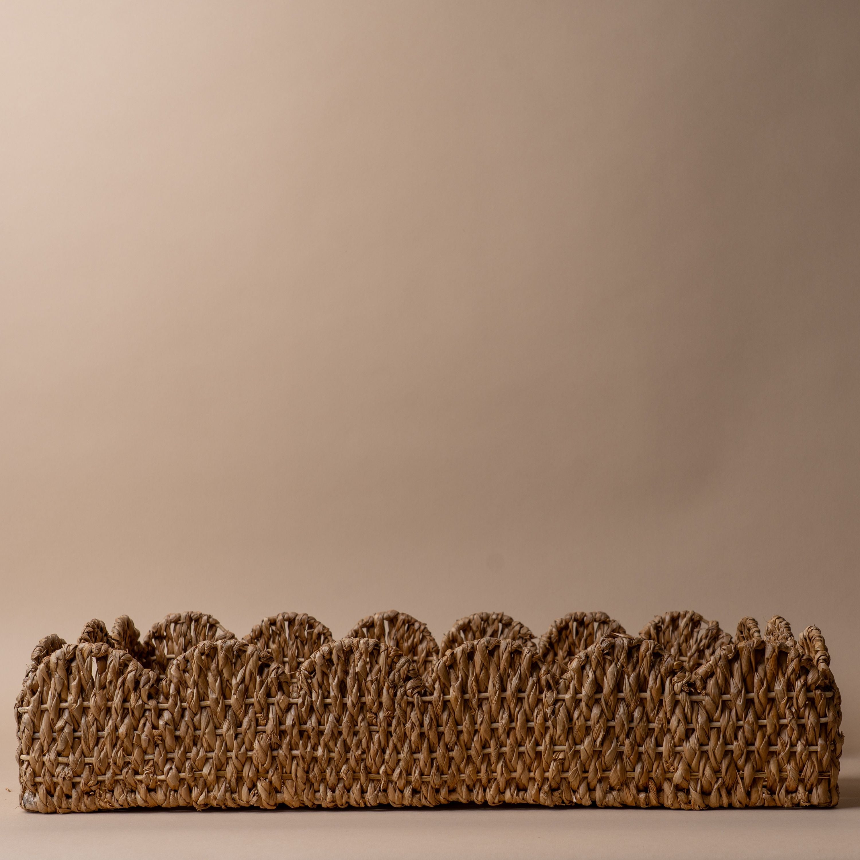 Scalloped Bankuan Trays tray Creative Co-op (DYA) Large