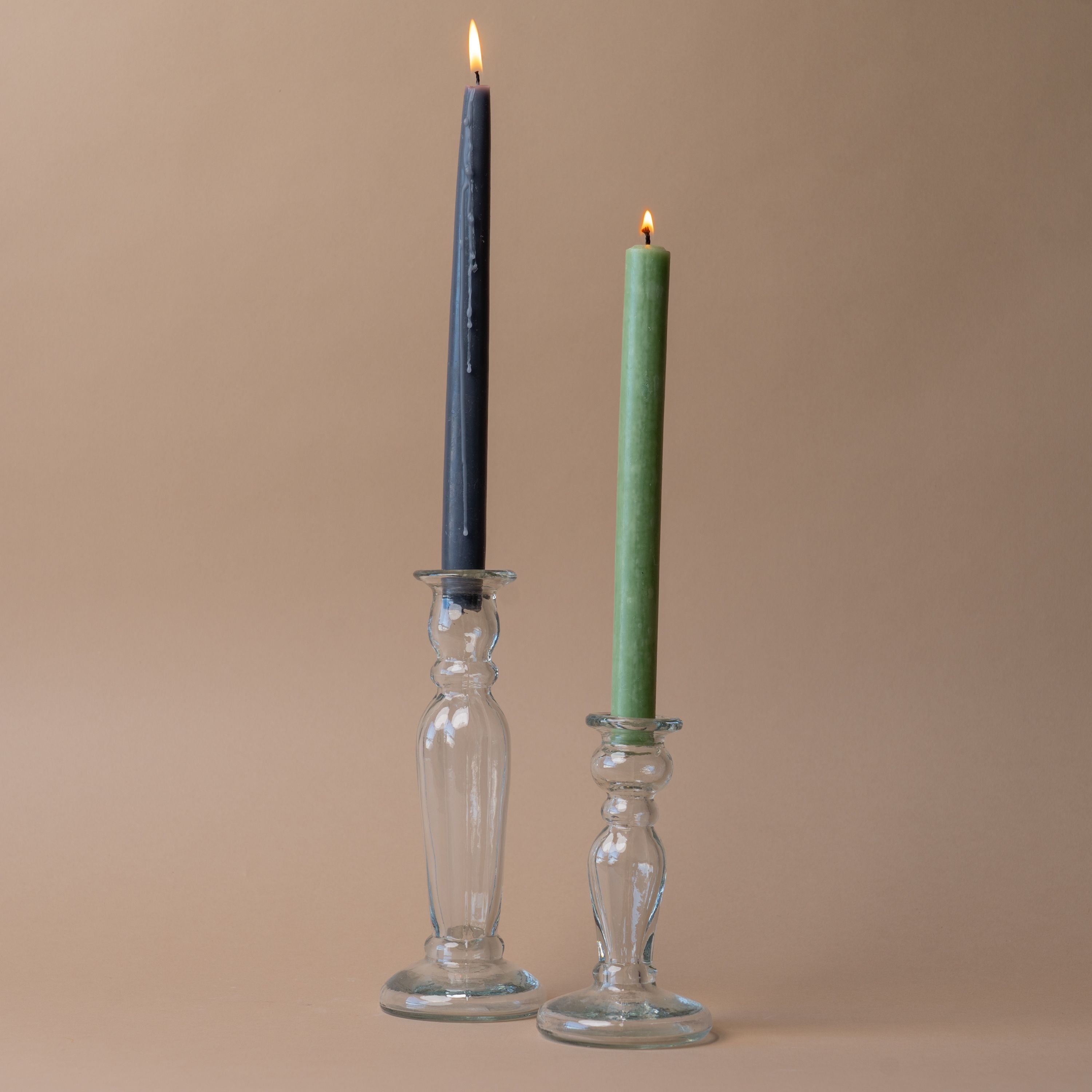 Handblown Glass Candle Holder candle holder Indaba