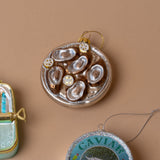 Glass Seafood Ornament