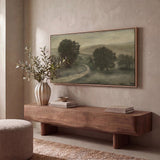 "Thyme" Framed Canvas