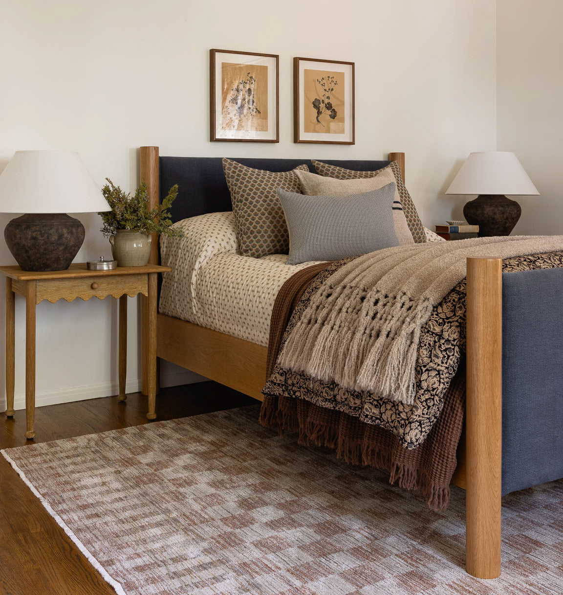 OVERSTOCK RUG - Amber Lewis x Loloi Cali Brick / Natural - 2'7" x 8' IN STORE - Sale Rugs Loloi