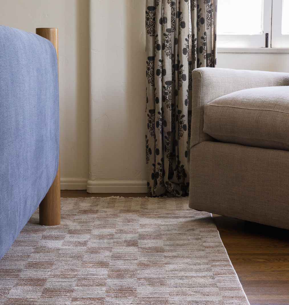 OVERSTOCK RUG - Amber Lewis x Loloi Cali Brick / Natural - 2'7" x 8' IN STORE - Sale Rugs Loloi
