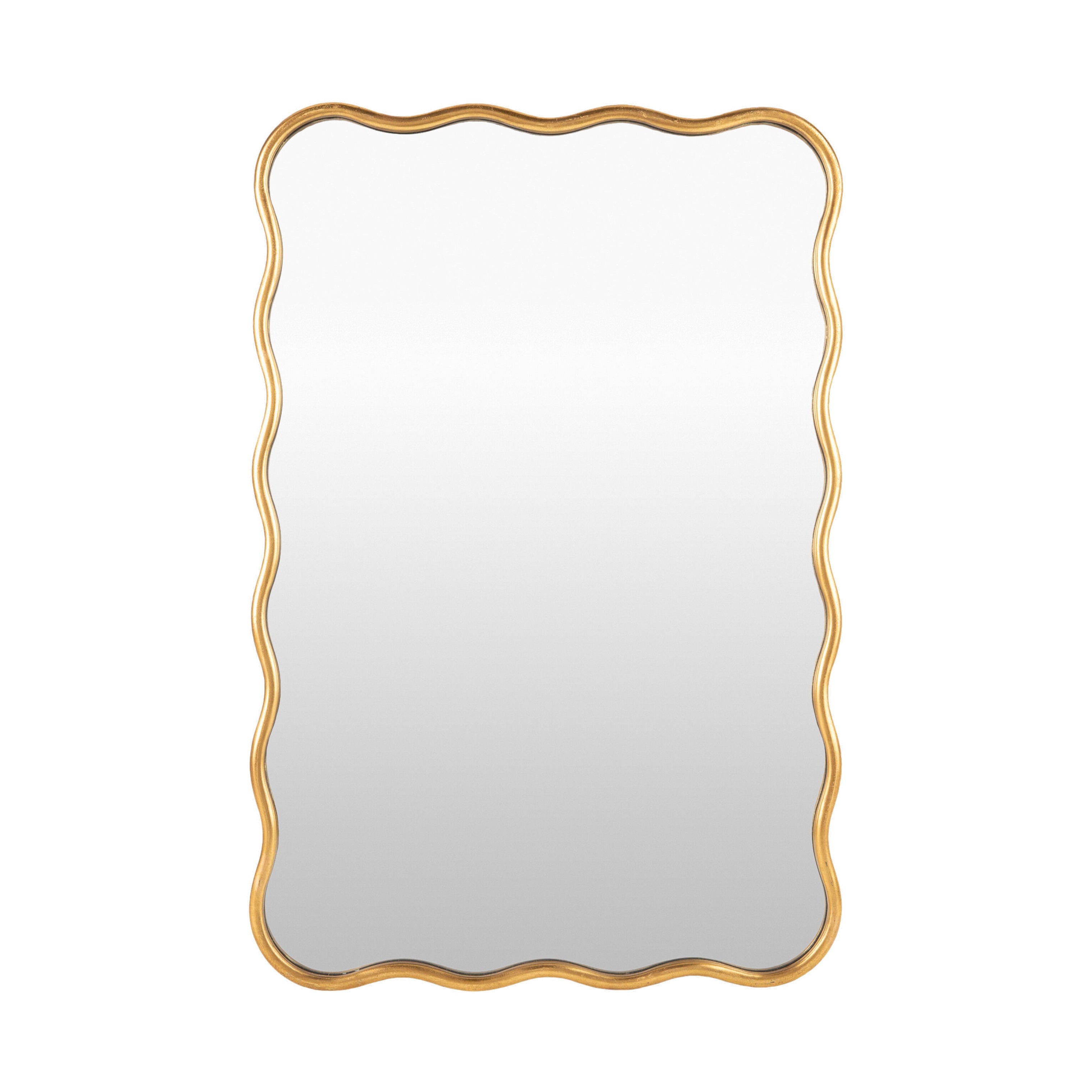 Ianthe Accent Mirror MIRROR - Accent Mirror Surya Antiqued Gold