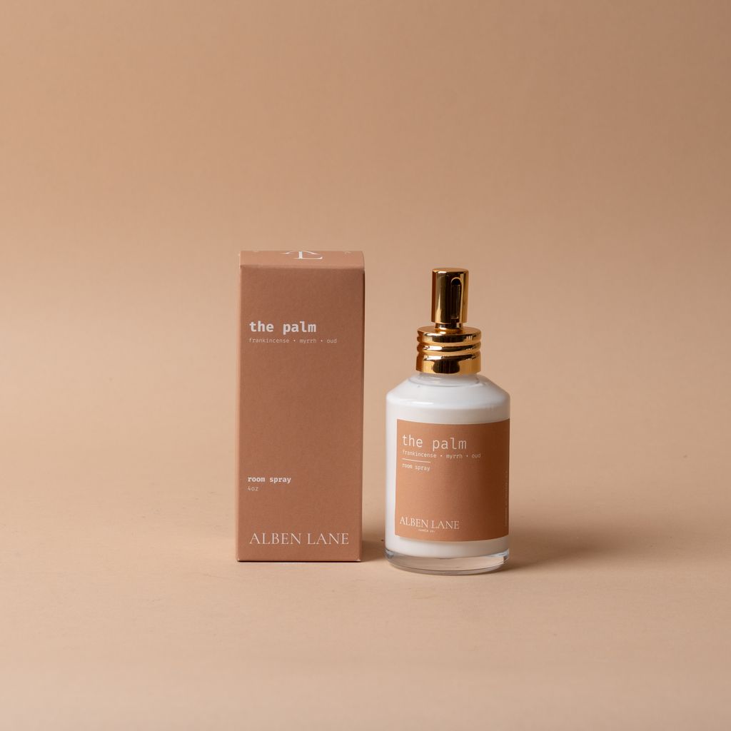 The Palm Room Spray room spray Alben Lane Candle Co. (Faire)
