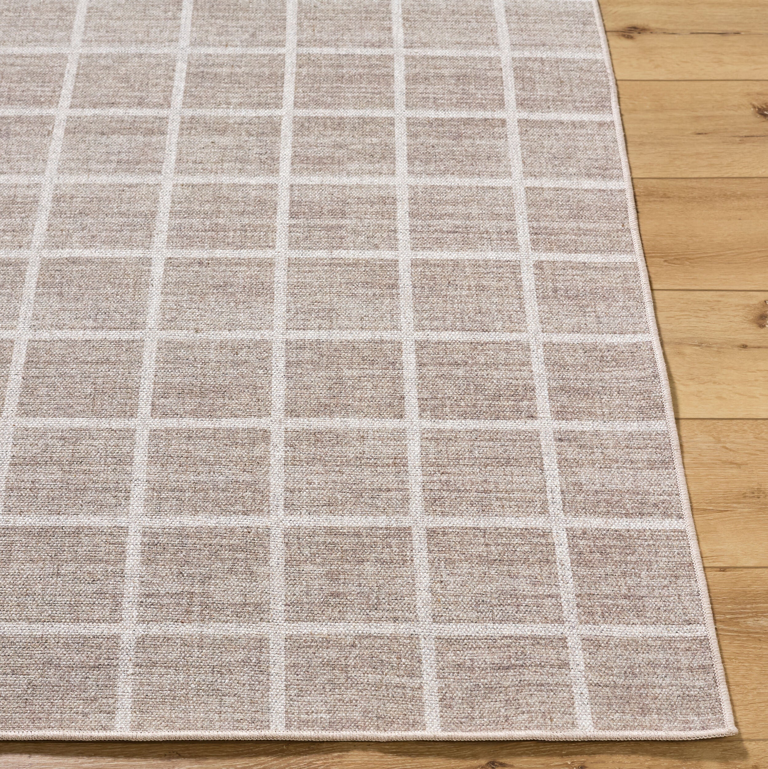 Jude Gridwork Washable Rug RUGS - washable Surya