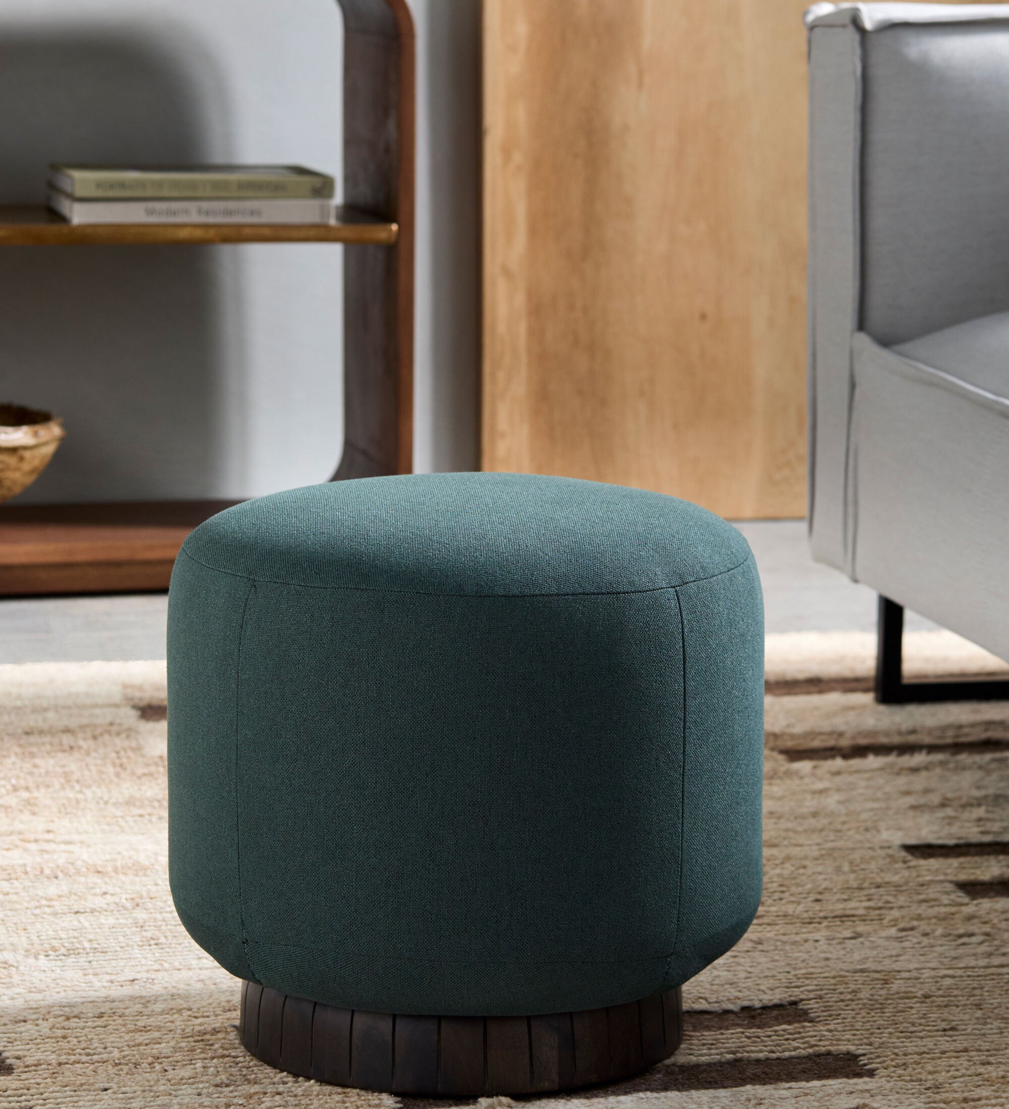 Jayde Ottoman FURNITURE - ottoman Surya