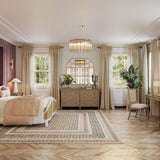 Kelly 3 Drawer Bedside Table FURNITURE - nightstand Bramble