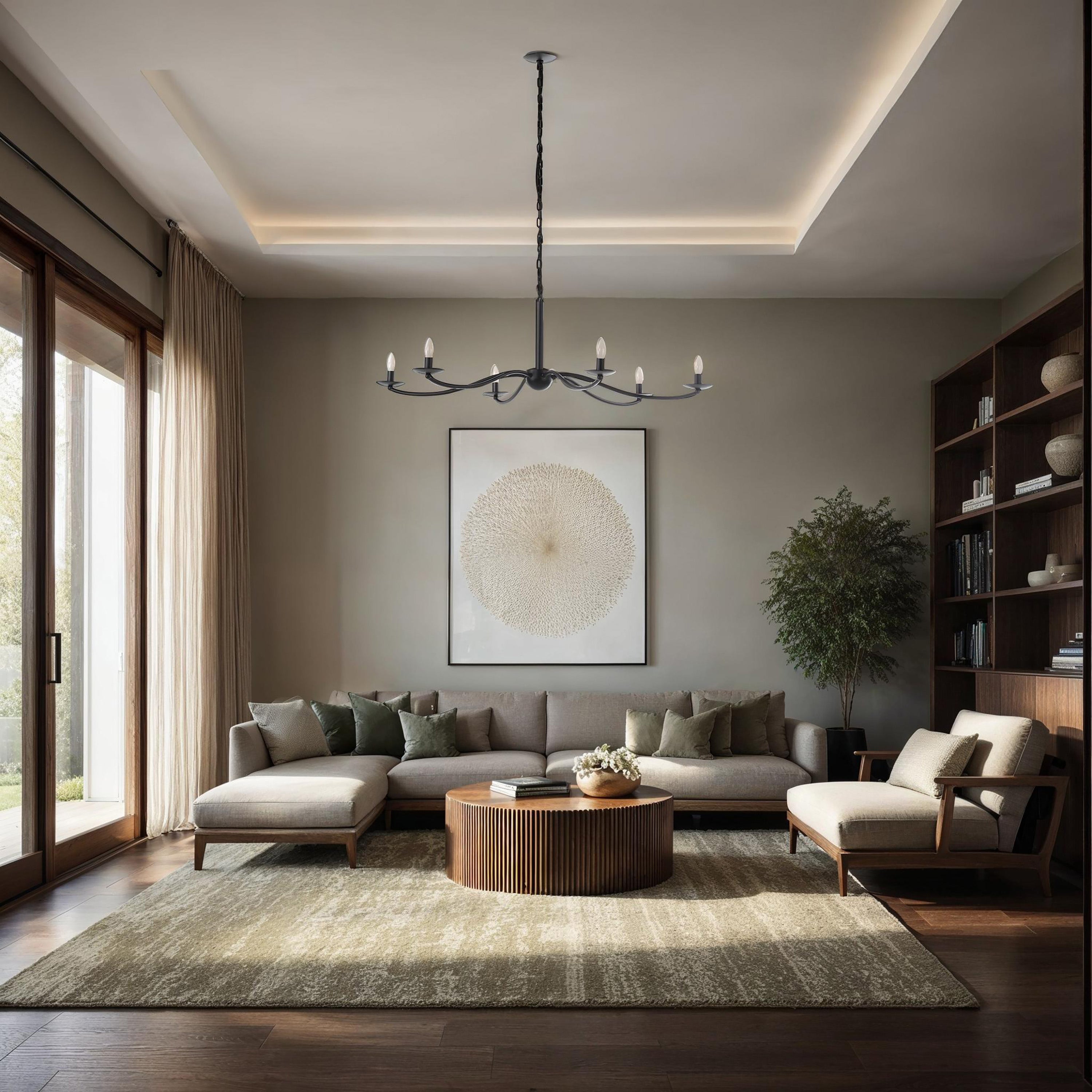 Landers Chandelier LIGHTING - chandelier Renwil