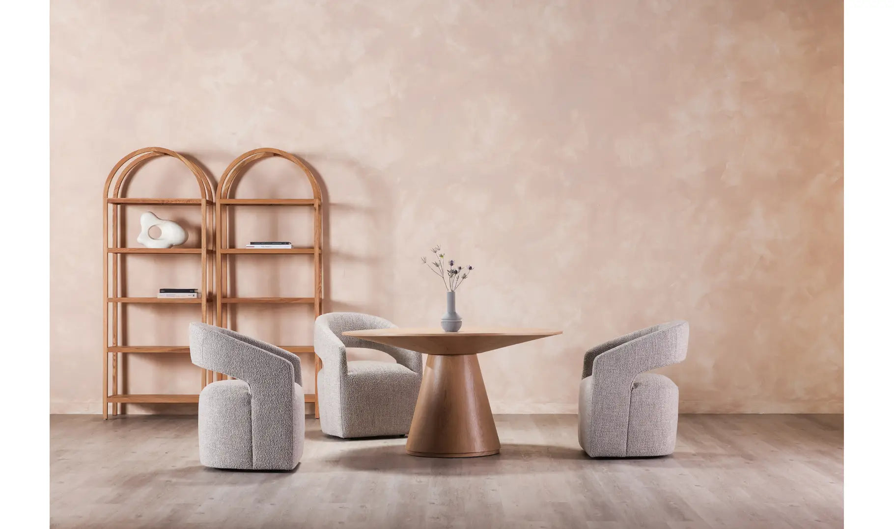 Barlow Rolling Dining Chair 10 - a - FURNITURE - dining chair Moe's Furniture