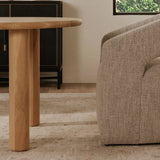 Barlow Rolling Dining Chair 10 - a - FURNITURE - dining chair Moe's Furniture