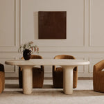 Barlow Rolling Dining Chair 10 - a - FURNITURE - dining chair Moe's Furniture