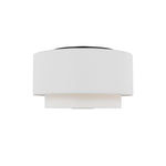 Sawyer Flush Mount LIGHTING - ceiling fixture Visual Comfort Midnight Black