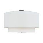 Sawyer Flush Mount LIGHTING - ceiling fixture Visual Comfort Polished Nickel