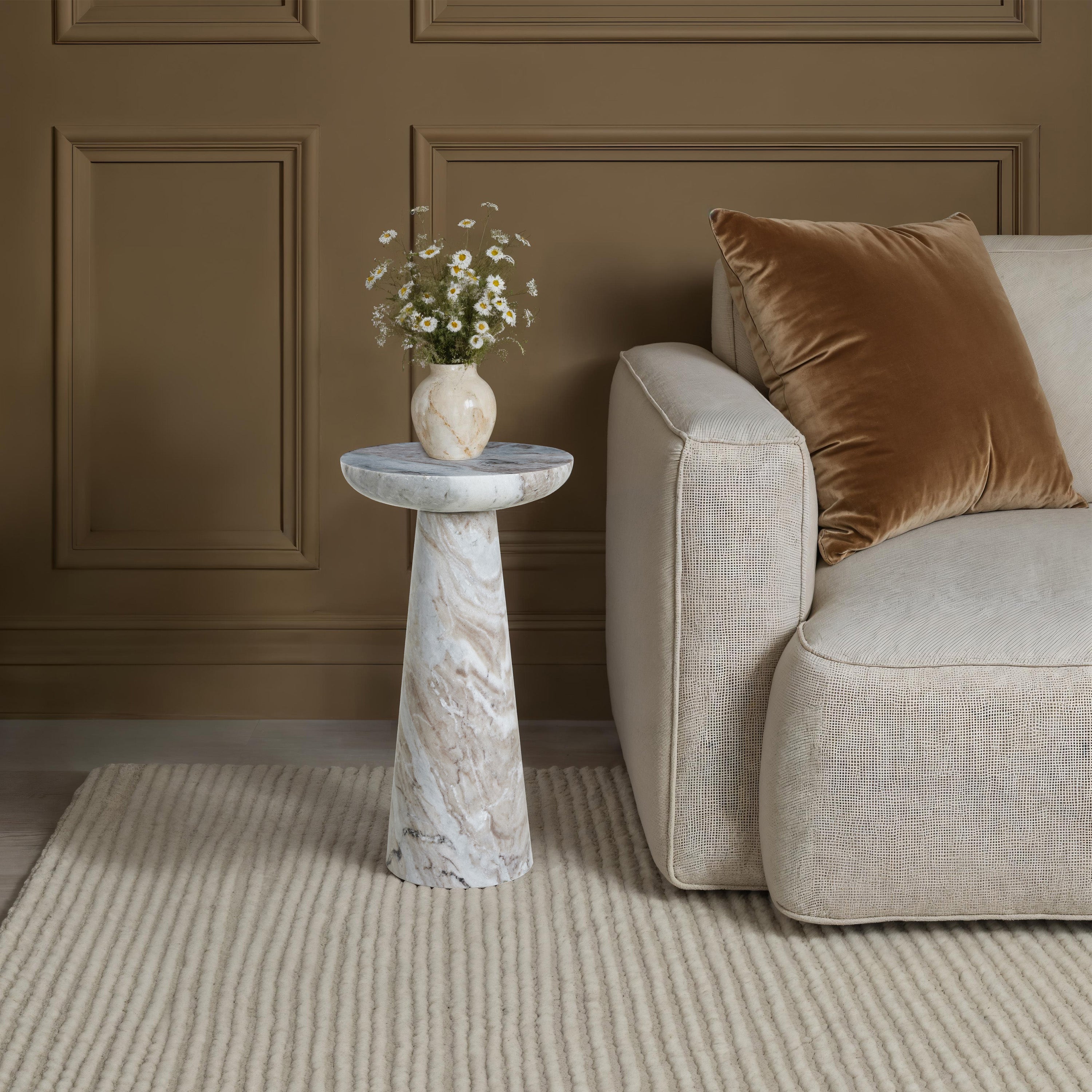 Mercer Toronto Marble Side Table