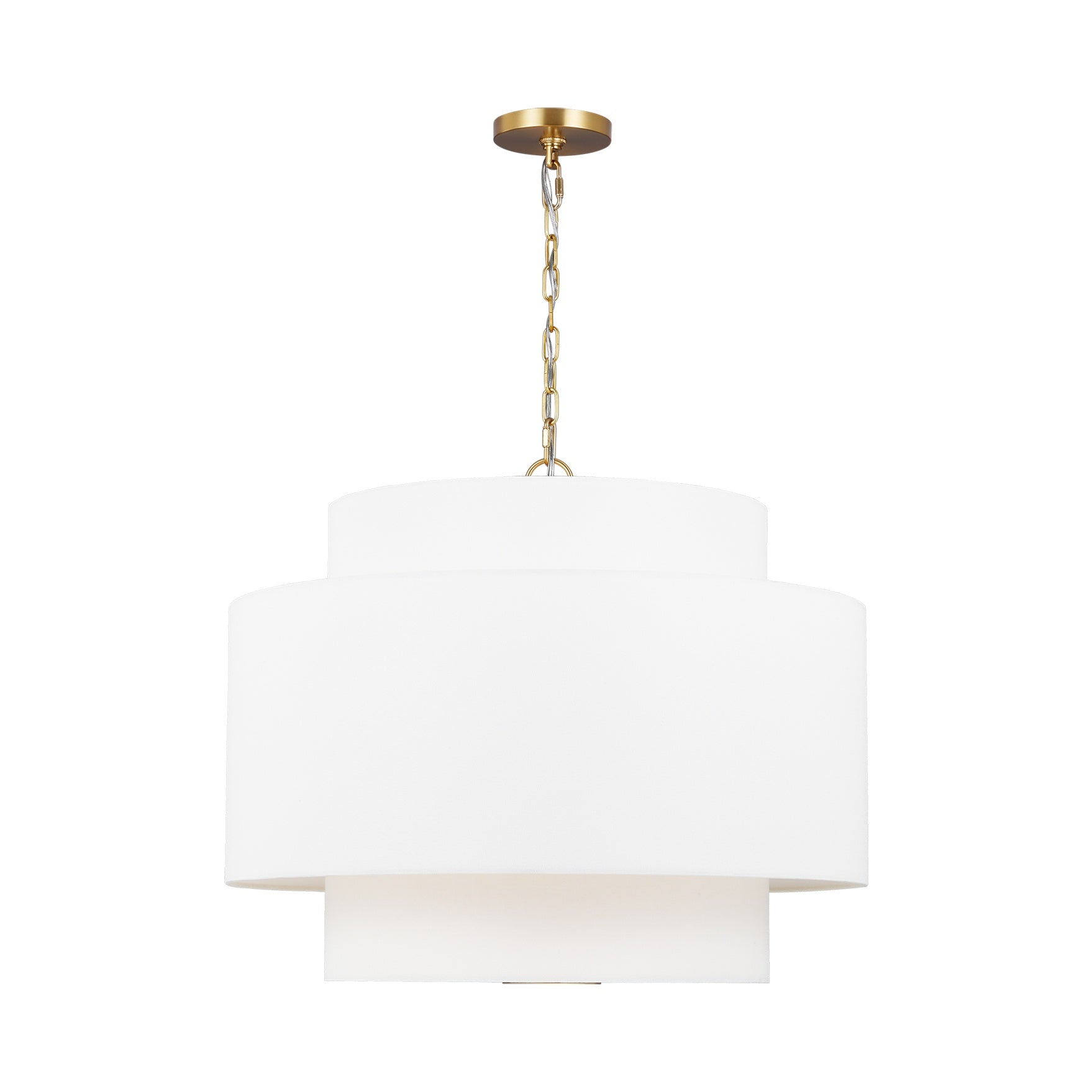 Sawyer Pendant LIGHTING - pendant Visual Comfort Burnished Brass