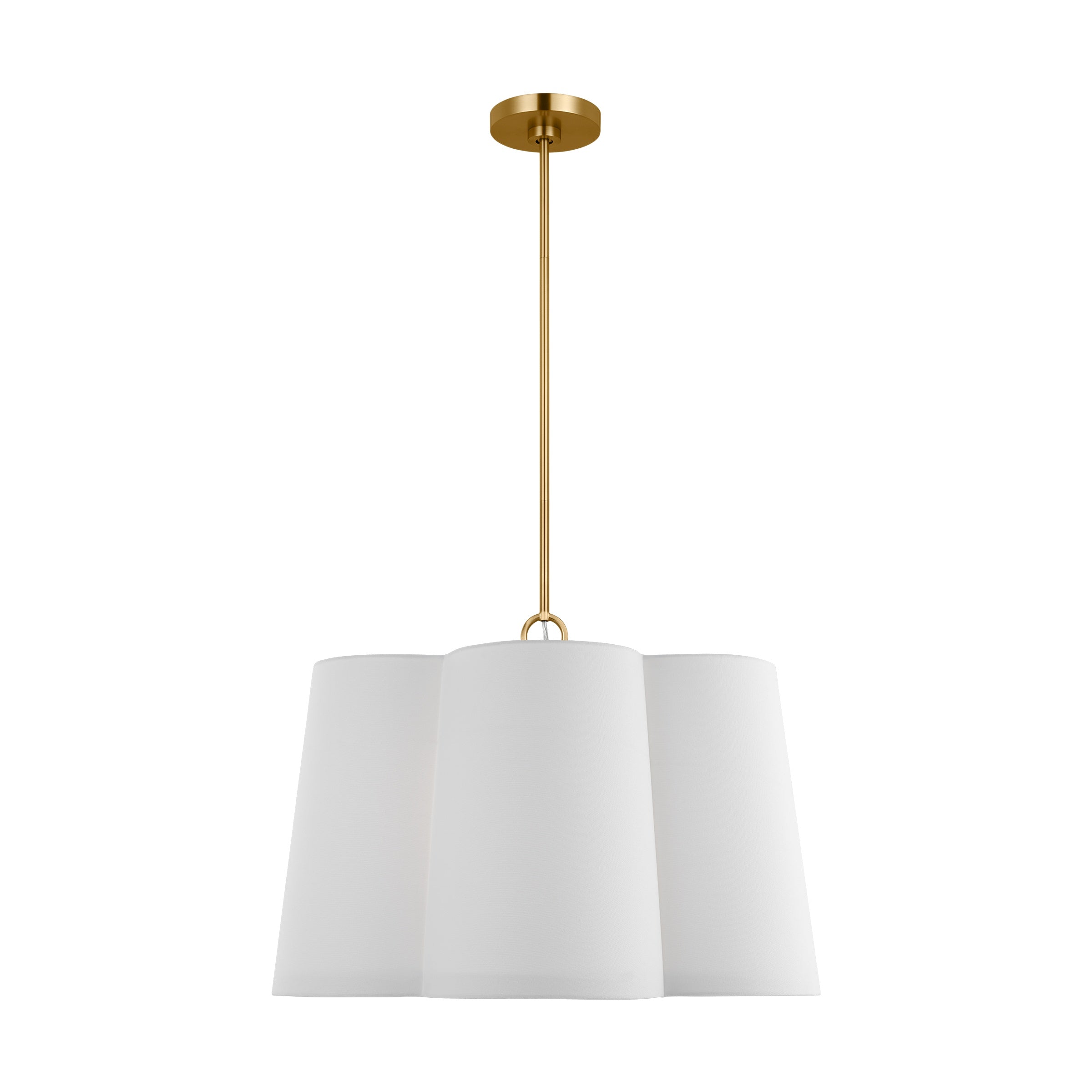 Bronte Large Hanging Shade LIGHTING - pendant Visual Comfort - Studio Burnished Brass