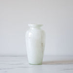 White Speckled Glass Vase - Rug & Weave