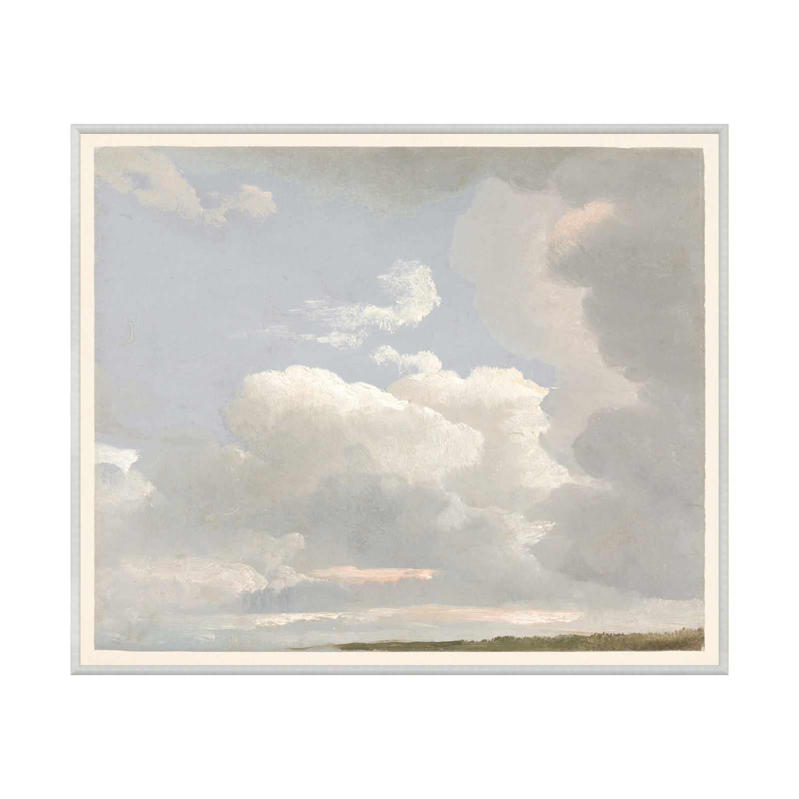 "Cloudy Day" Framed Art Print Large - Rug & Weave