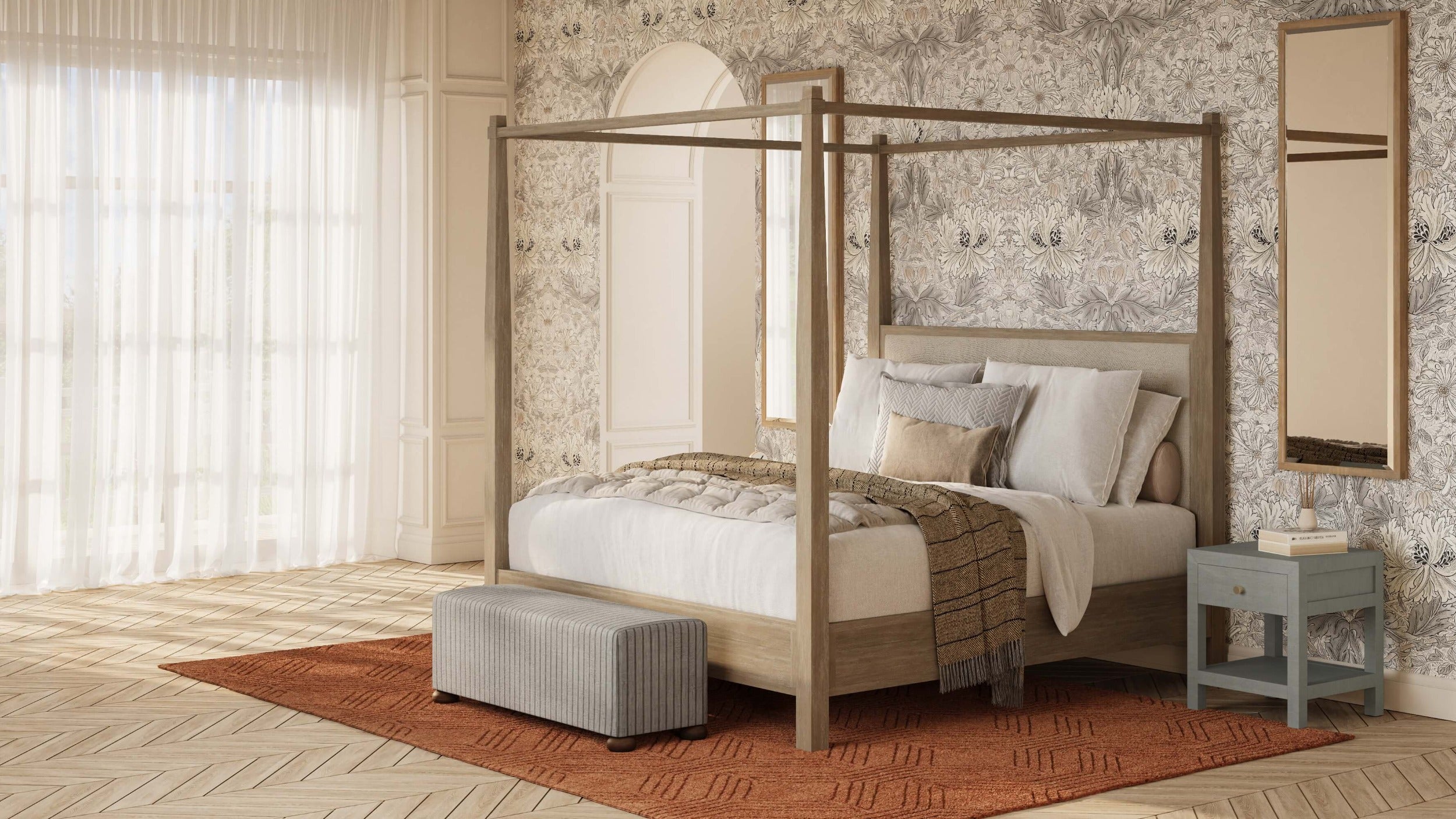 Keely Nightstand FURNITURE - nightstand Bramble