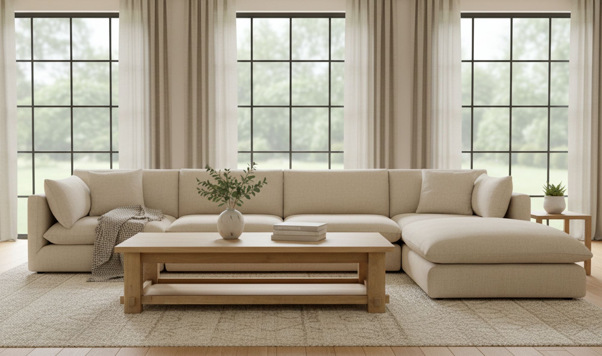 Moree Coffee Table FURNITURE - coffee tables Moe's Furniture