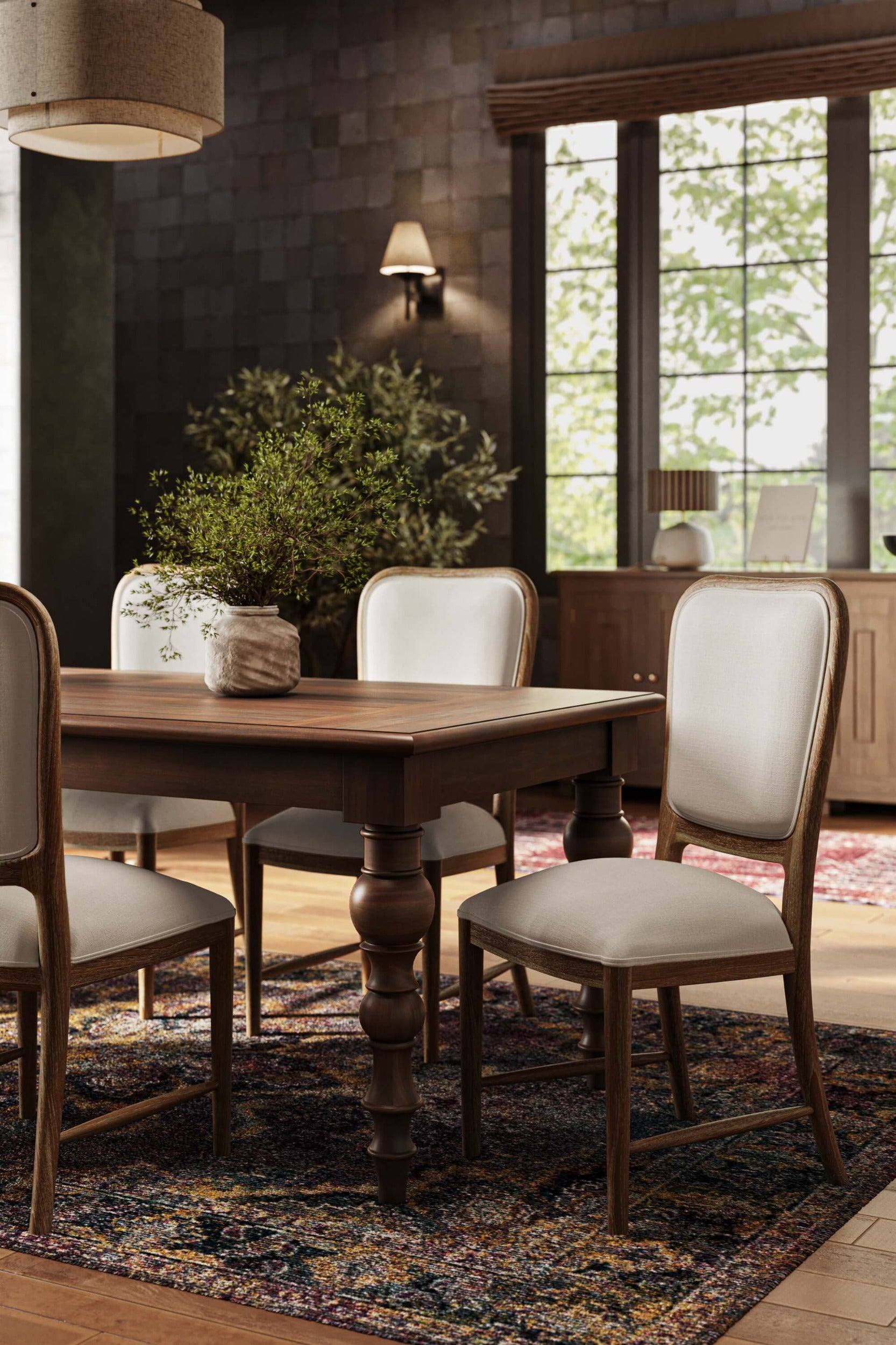 Laurelie Teak Dining Chair FURNITURE - dining chair Bramble