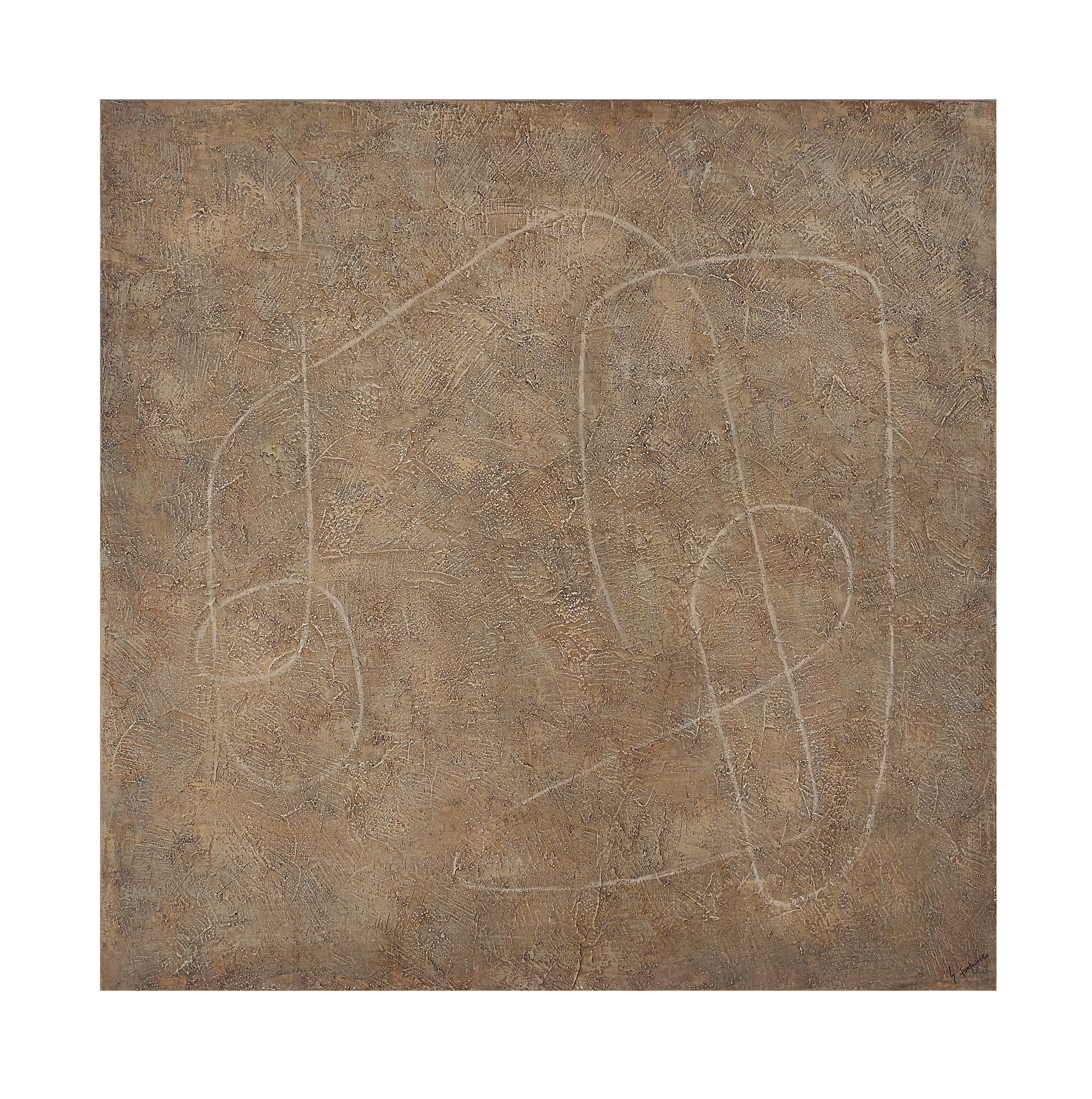 FLOOR MODEL - "Barkley" Canvas Art ARTWORK - in store Renwil