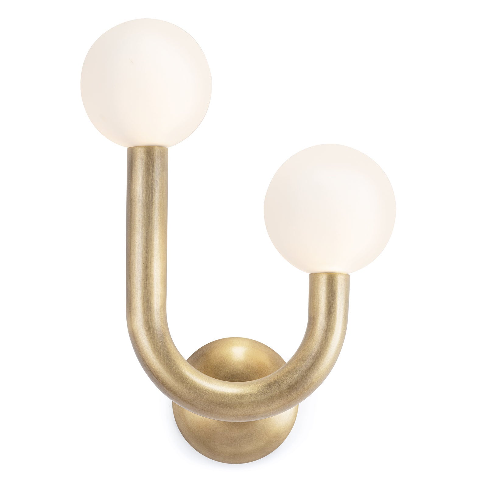 Happy Sconce Right Side (Natural Brass) Wall Sconces Regina Andrew