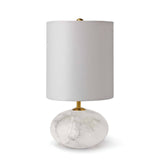 Alabaster Mini Orb Lamp - Rug & Weave