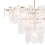 Echo Chandelier (Natural Brass)