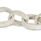 Wooden Links Centerpiece (White)