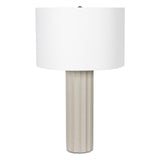 Tambour Concrete Table Lamp - Rug & Weave