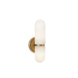 Salon Sconce Small (Natural Brass) - Rug & Weave