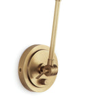 Sal Task Sconce (Natural Brass)