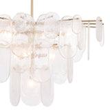 Echo Chandelier (Natural Brass)