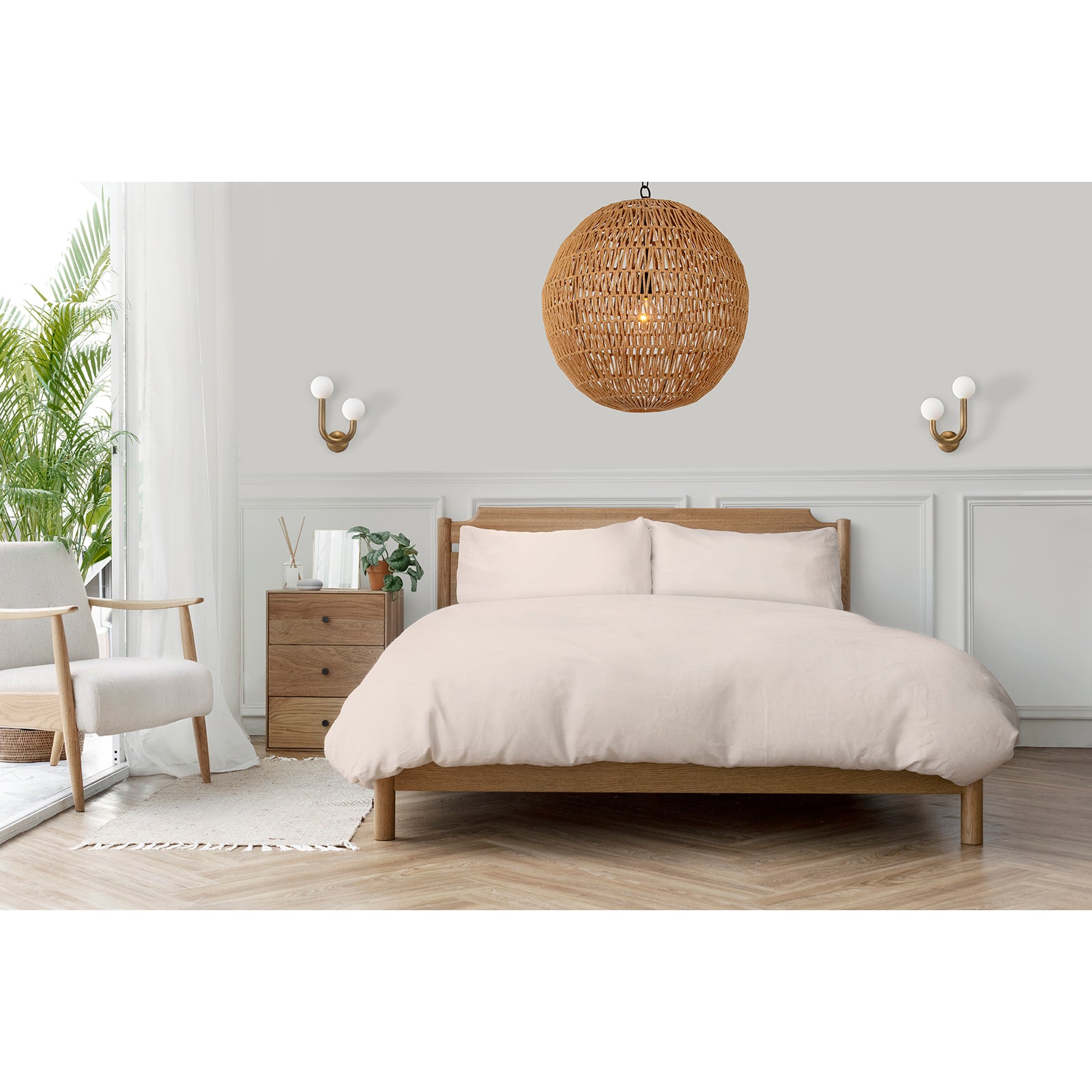 Happy Sconce Left Side (Natural Brass) – view 2