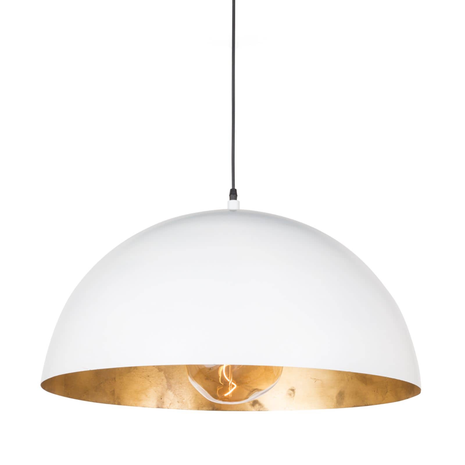STORE FIXTURE - Sigmund Pendant Large (White and Gold) LIGHTING - store fixture Regina Andrew