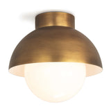 Montreux Flush Mount (Natural Brass)