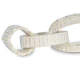 Wooden Links Centerpiece (White)