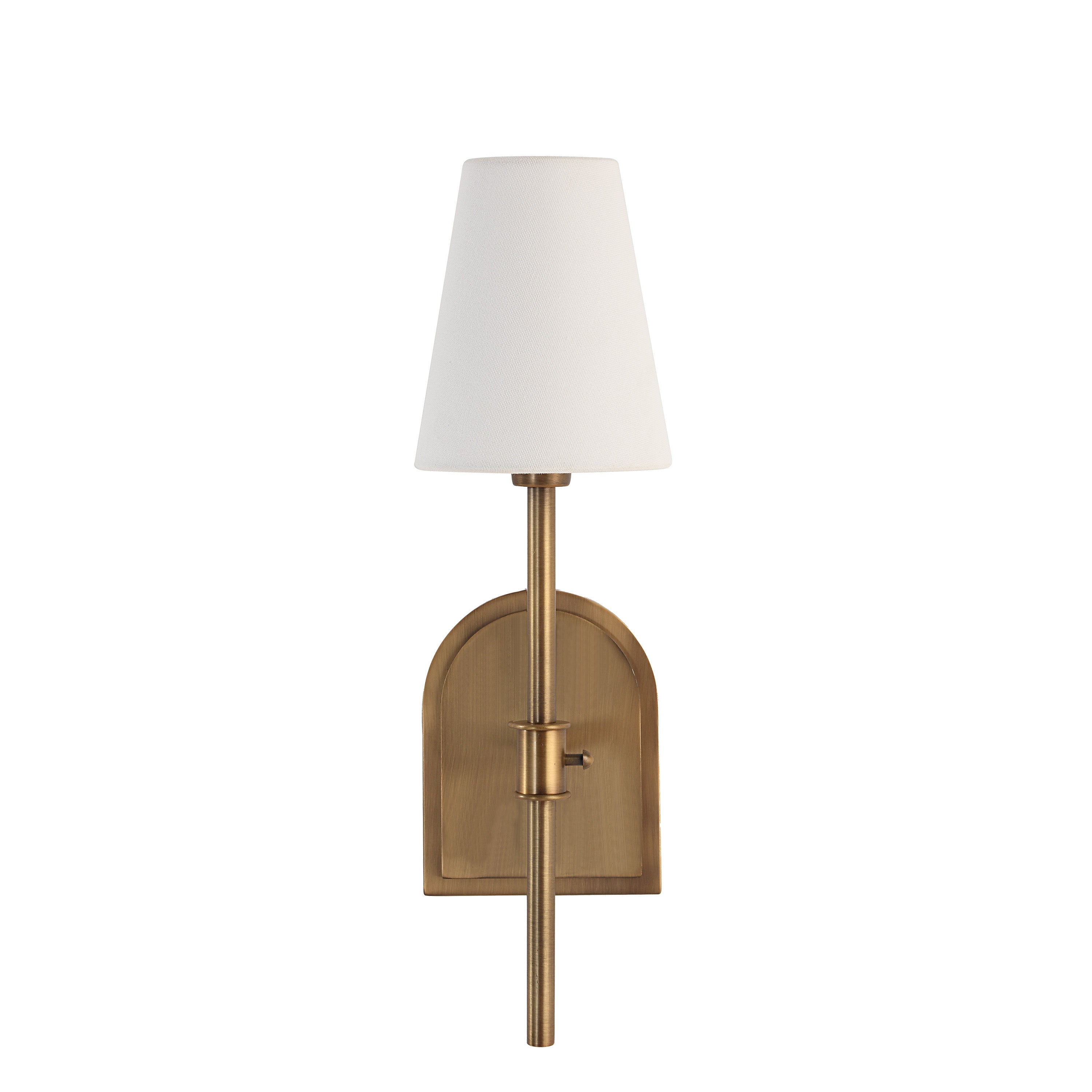 Montrel Wall Sconce LIGHTING - Wall Sconce Renwil Antique Brass