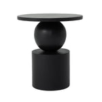Paola Side TableBlack FURNITURE - side table Renwil