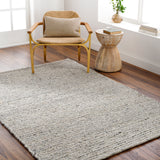 Maribel Slate Handwoven Rug RUGS - wool Surya