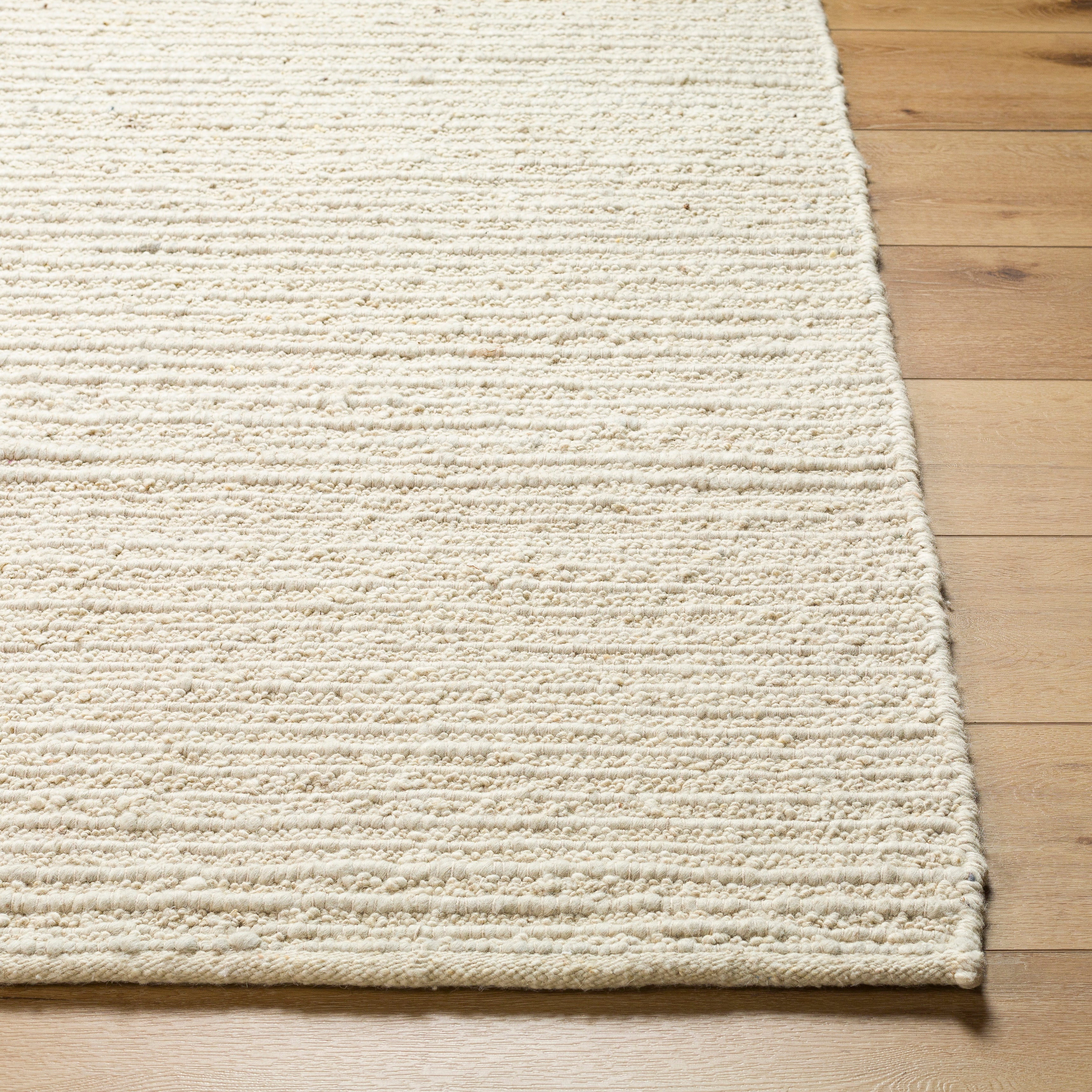 Maribel Ivory Handwoven Rug RUGS - wool Surya