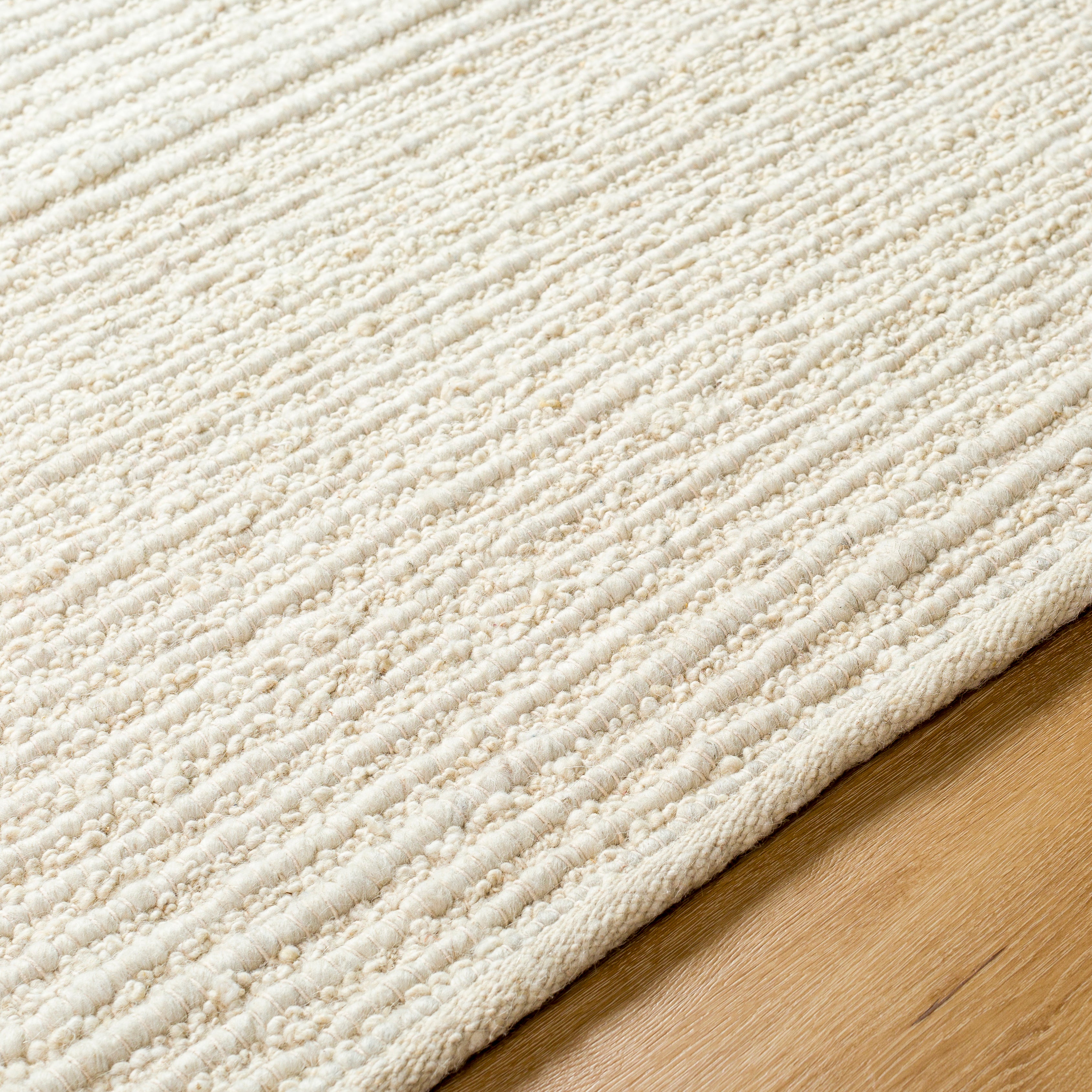 Maribel Ivory Handwoven Rug RUGS - wool Surya