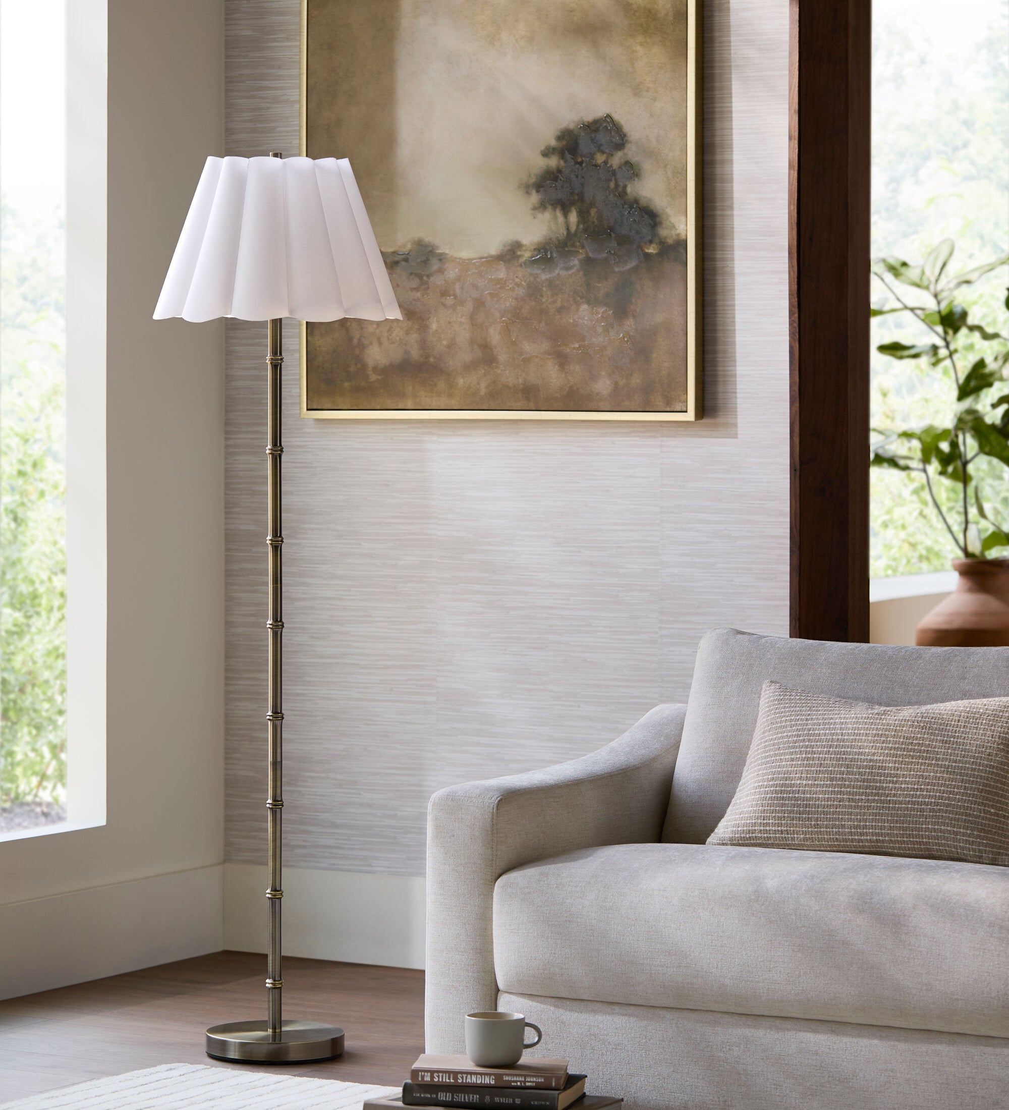 Meadow Floor Lamp LIGHTING - floor lamp Surya
