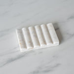 White Marble Soap Dish - Rug & Weave