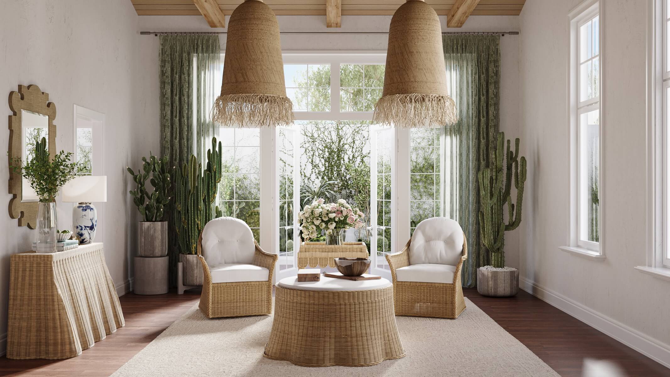 Nantucket Swivel Chair FURNITURE - Accent Chairs Bramble