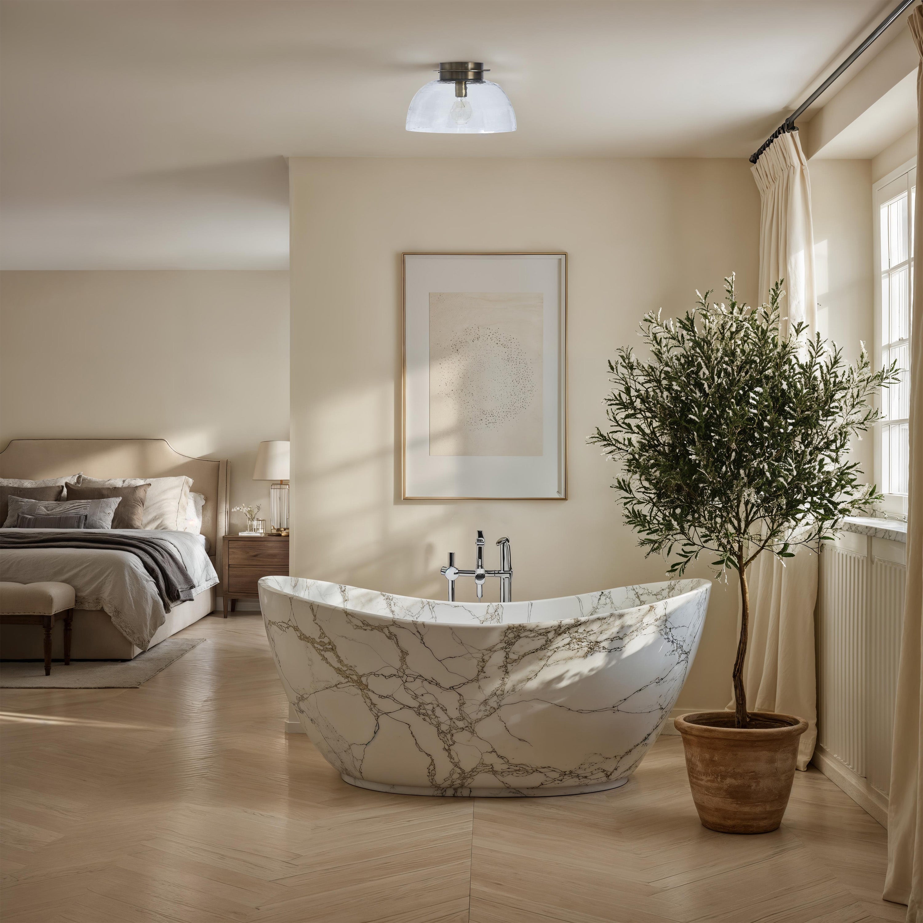 Bernadette Flush Mount LIGHTING - flush mount Renwil