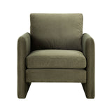 Nicolette Accent Chair FURNITURE - accent chair Surya Dark Green