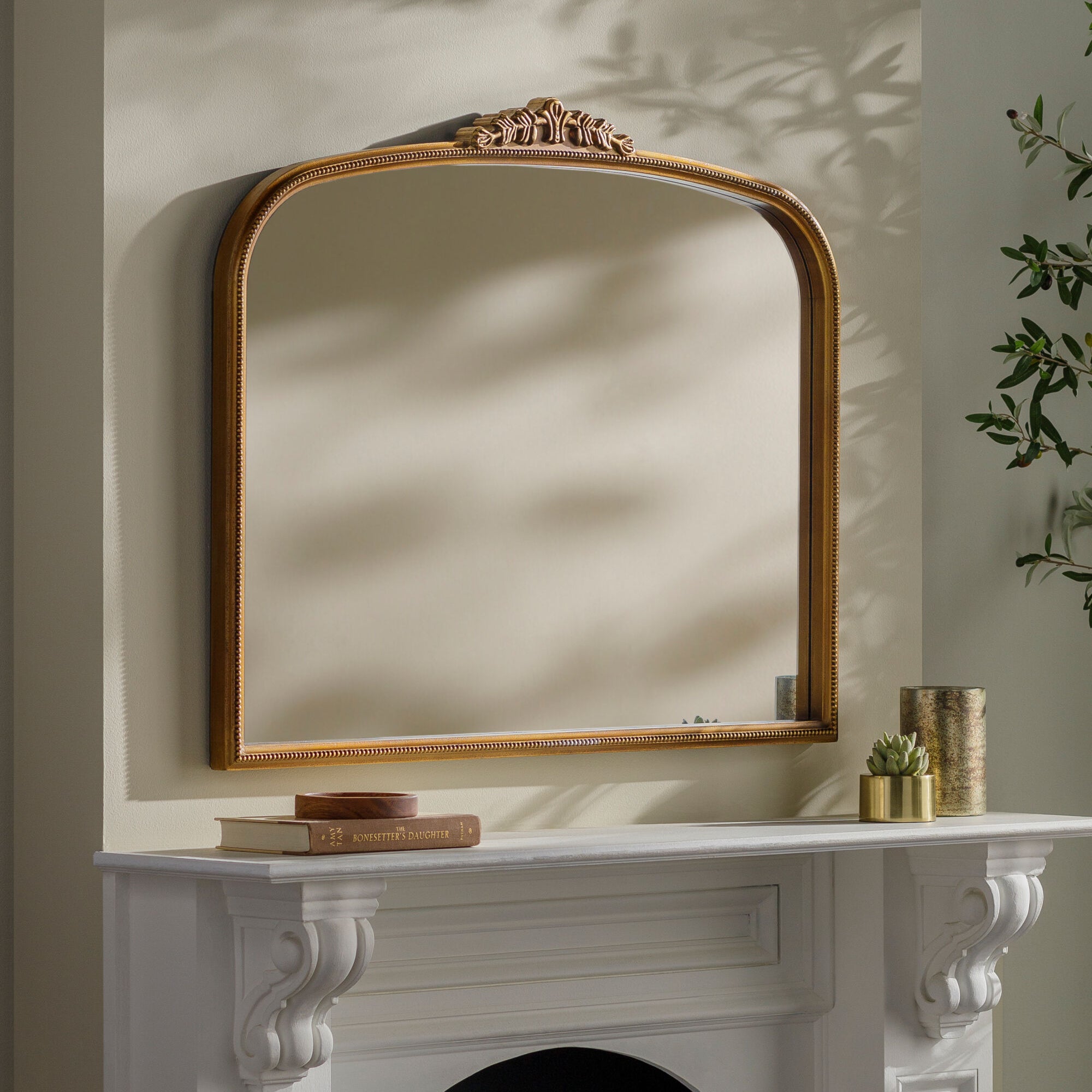 Ardennes Mantel Mirror MIRROR - Mantel Mirror Surya