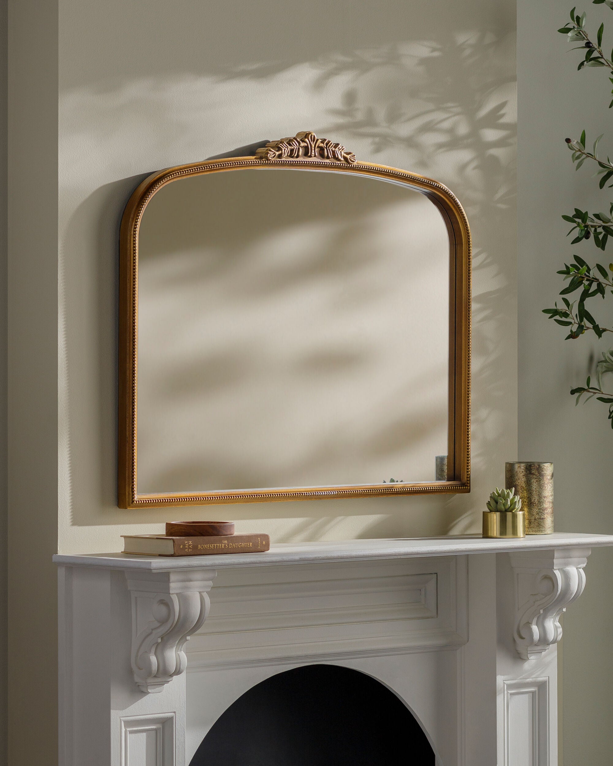 Ardennes Mantel Mirror MIRROR - Mantel Mirror Surya